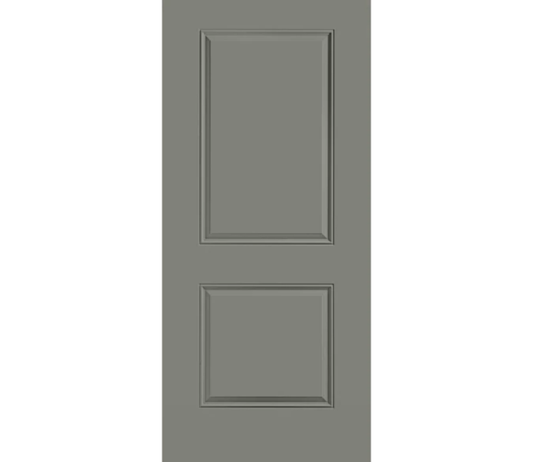 Nashville 2 Panel Square Steel Entry Door