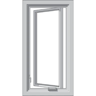 Nashville Pella Hurricane Shield Series Vinyl Casement Window