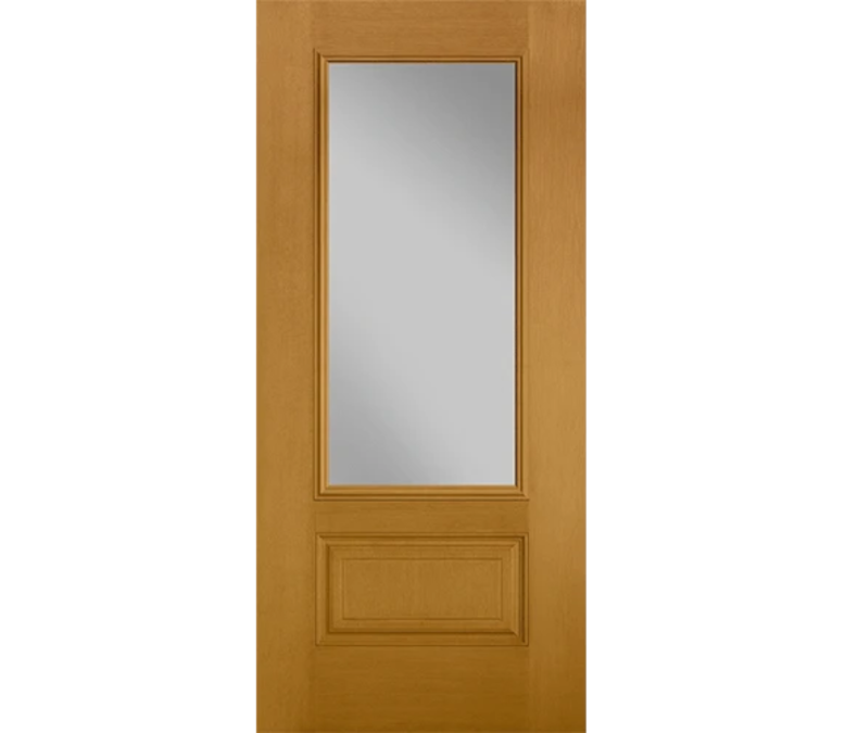 Nashville Three Quaters light Fiberglass Entry Door